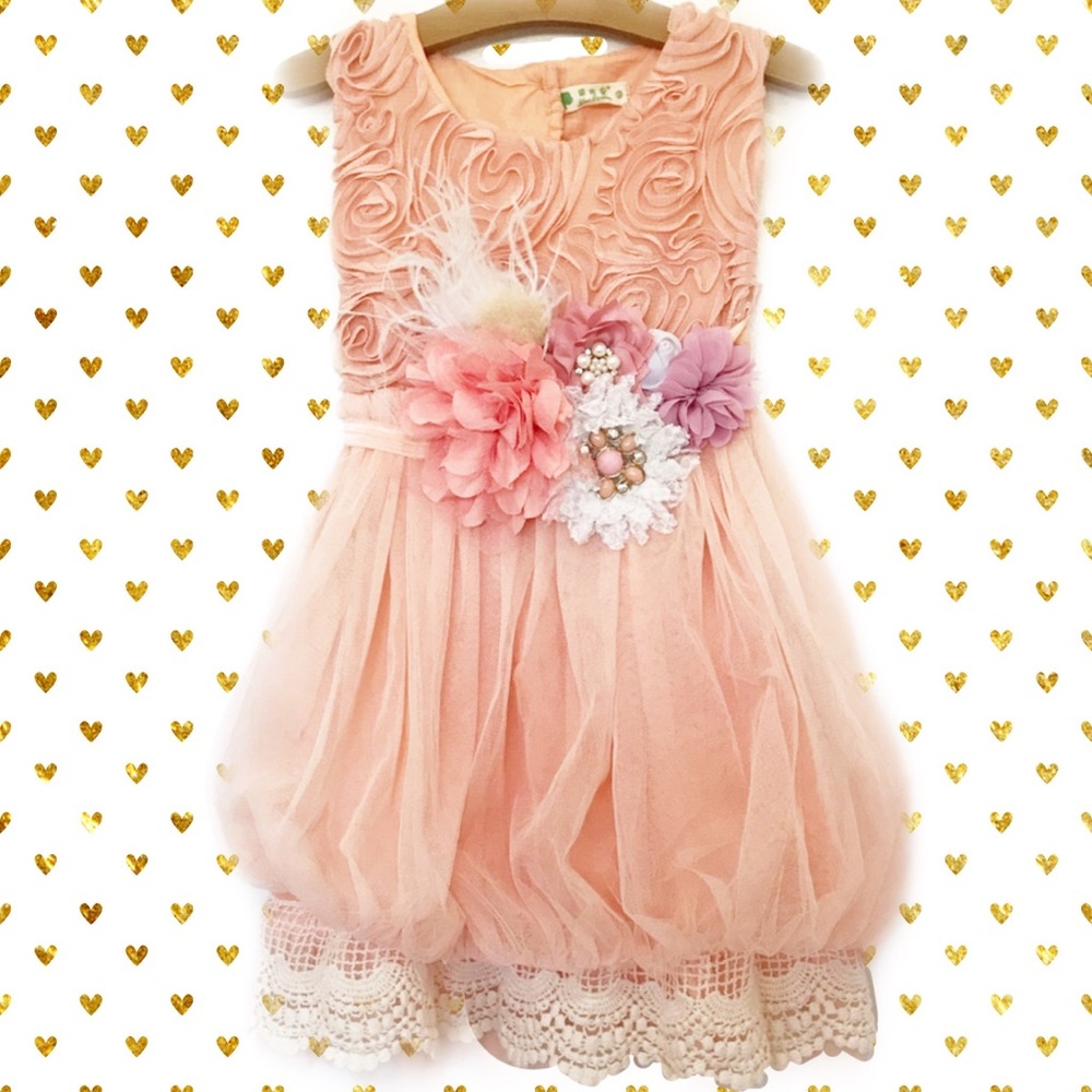 Girls flower dress